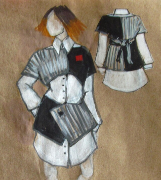 Мини-коллекция "Красный квадрат" - CO:CREATE