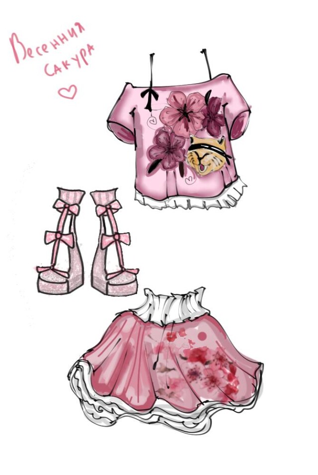 Коллекция вдохновленая японской культурой - CO:CREATE 1