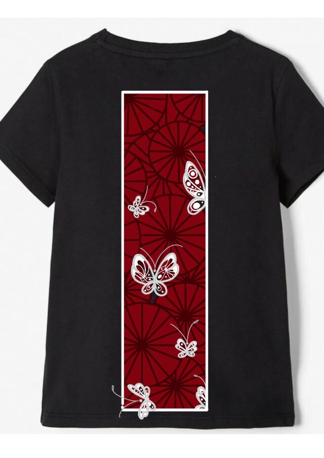 серебряные бабочки, красные зонты - CO:CREATE 1