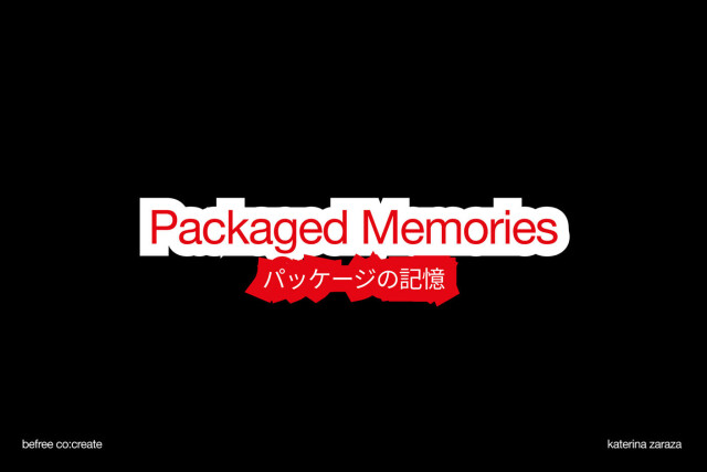 Packaged Memories - CO:CREATE 1