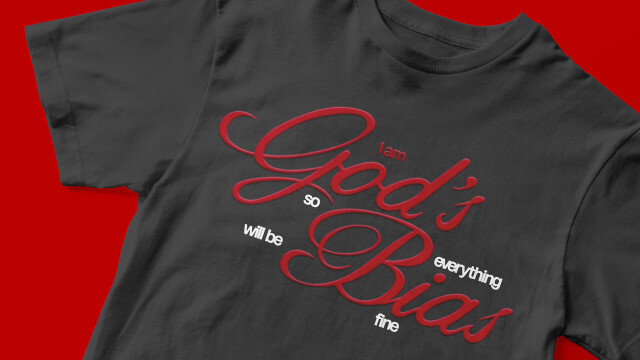 Футболка I'm God's Bias - CO:CREATE 1