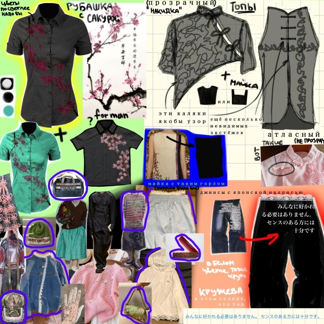 Рубашка, топы, джинсы и креативные предложения - CO:CREATE