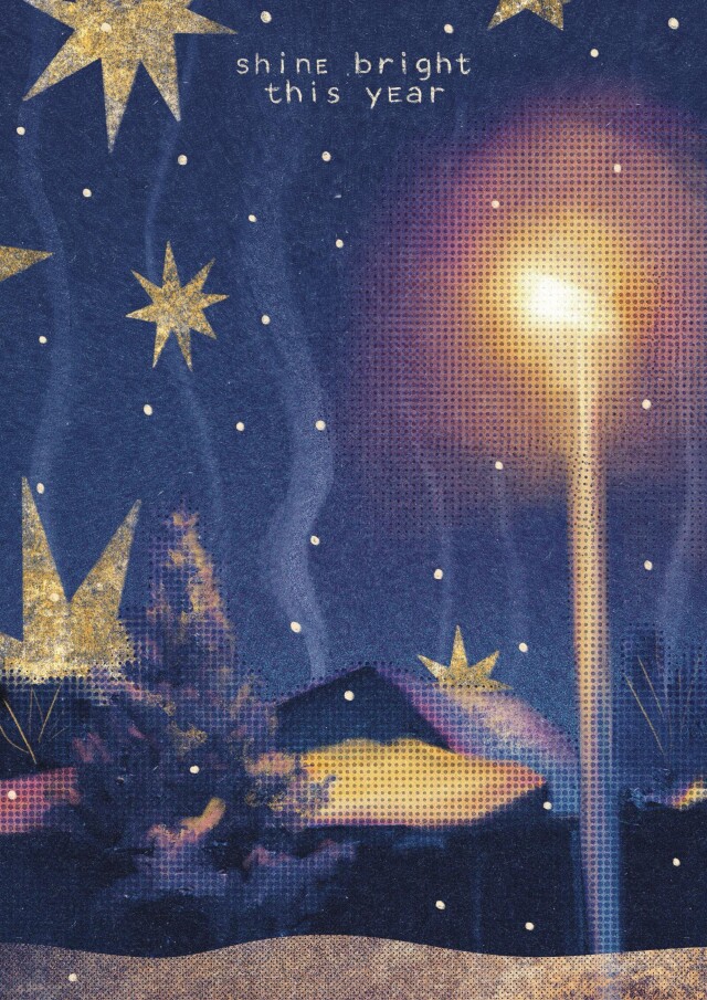 SHINE BRIGHT THIS | winter illustration - CO:CREATE