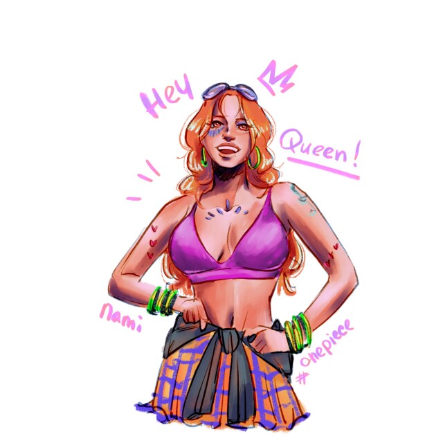 Девушки Большой Куш x One Piece - CO:CREATE 2