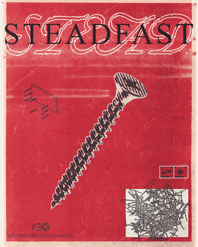 steadfast poster design - CO:CREATE 2
