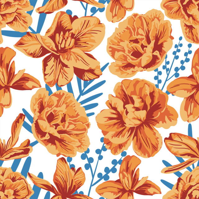 Паттерн тюльпаны - CO:CREATE 1