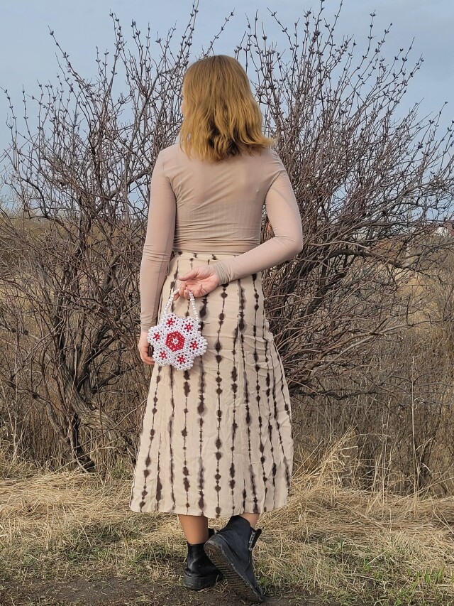 Авторская сумка "Яблоневый цвет" - CO:CREATE 4