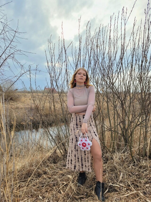 Авторская сумка "Яблоневый цвет" - CO:CREATE 2