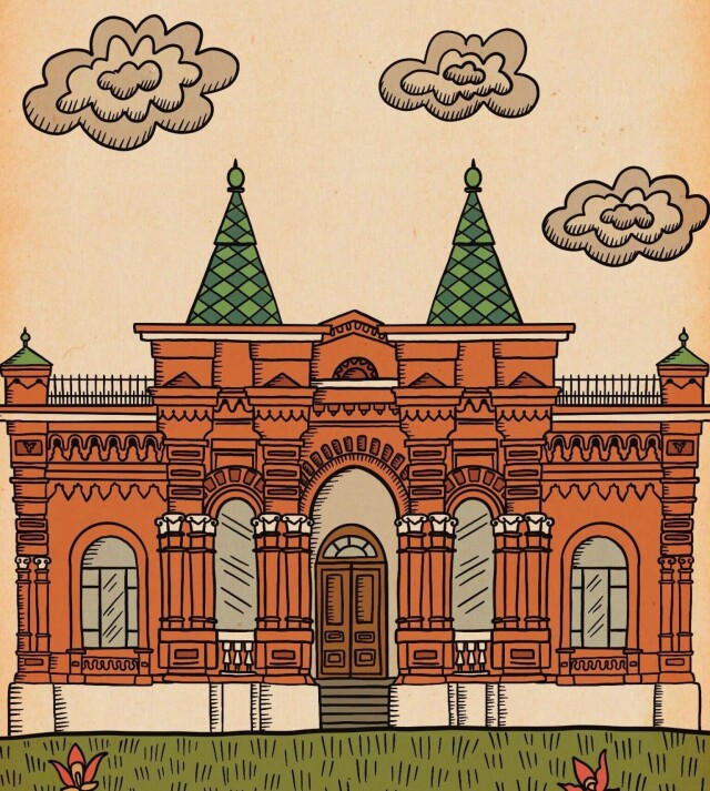 Волгоград в лубочной картинке - CO:CREATE