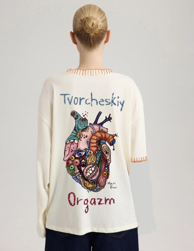 лонг из тонкого трикотажа - CO:CREATE