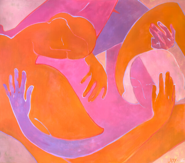 Вдвоём. Оранжевый и сиреневый - CO:CREATE