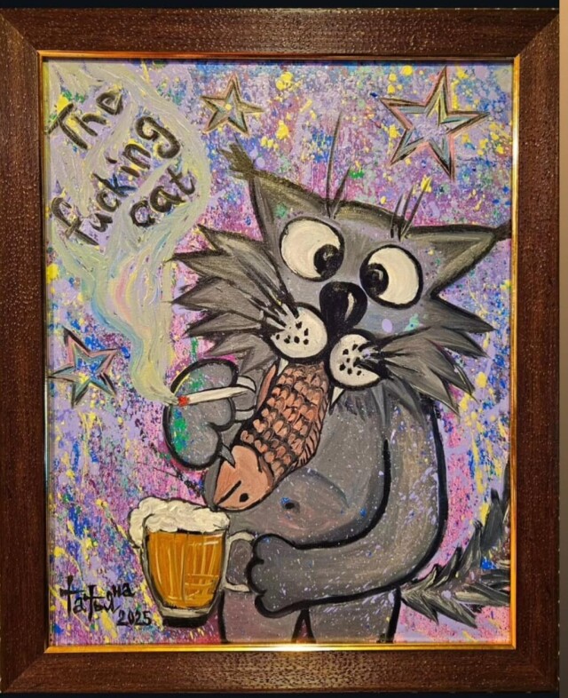 Кот с очень плохой репутацией - CO:CREATE