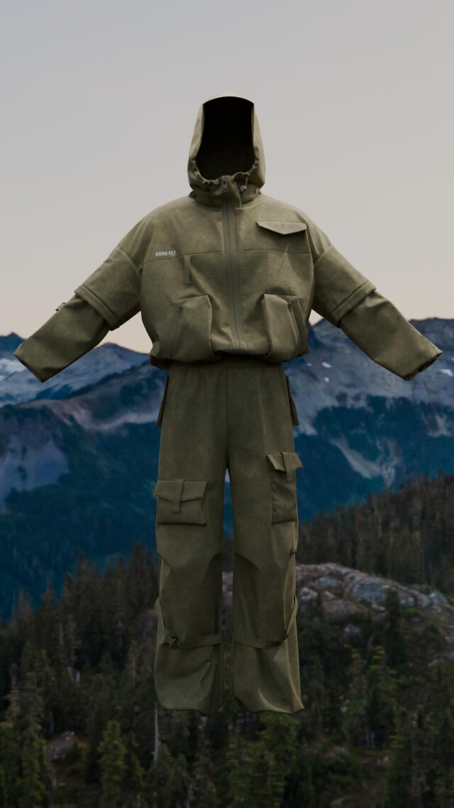 gorpcore jacket and pants - CO:CREATE 3