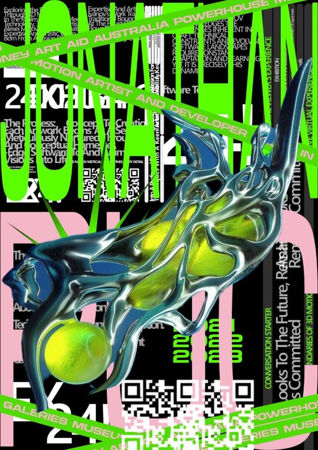 Выставка 3d художника Jonathan Puc - CO:CREATE 2