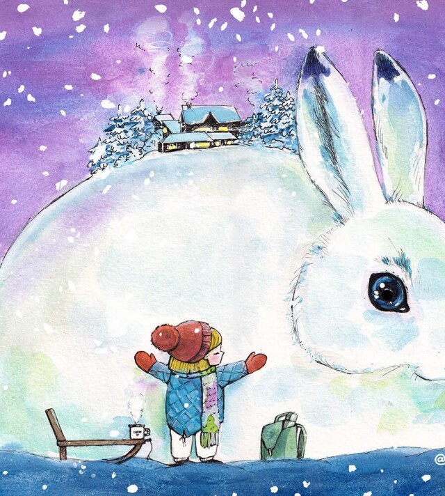 Девочка и кролик - CO:CREATE