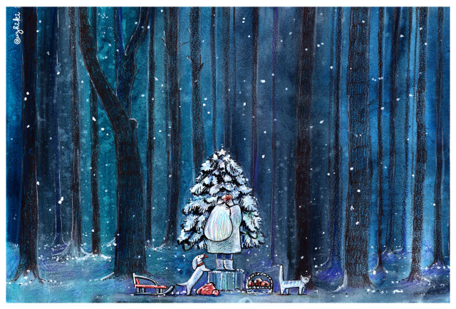 Девочка в лесу - CO:CREATE 1