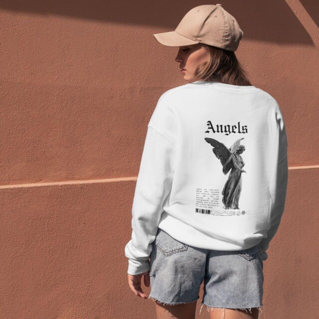 Дизайн свитшота Angel - CO:CREATE 1