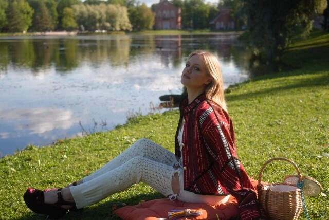 Жакет ((Калинка-малинка моя)) c любовью Кубань - CO:CREATE 2