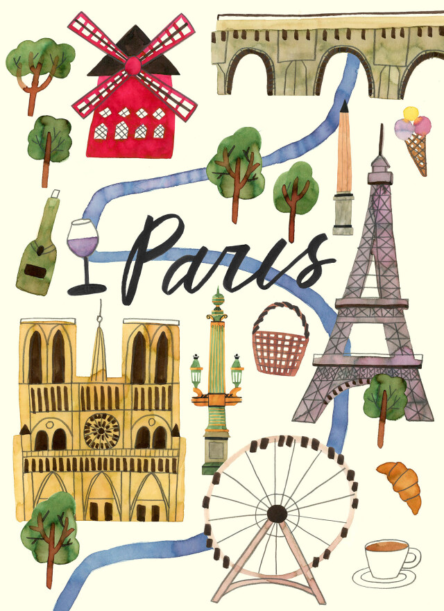 Map of Paris - CO:CREATE 1