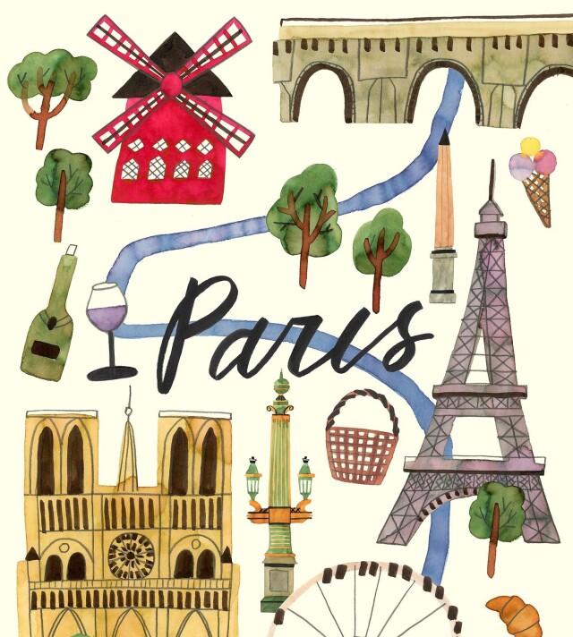Map of Paris - CO:CREATE