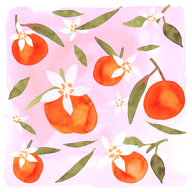 Паттерн с апельсинами - CO:CREATE 1