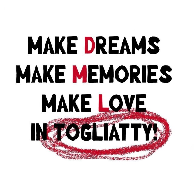 Pretty b*tches love Togliatty - CO:CREATE 6