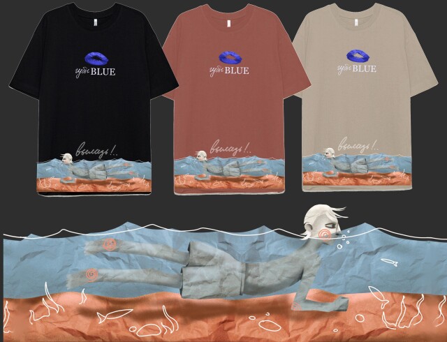 Губы Blue - CO:CREATE 1