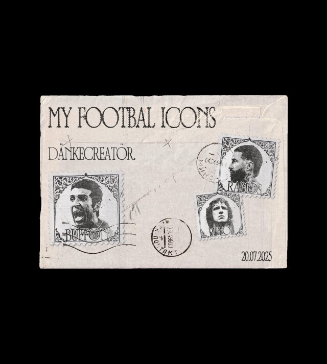 MY FOOTBALL ICONS (stamp design) - CO:CREATE