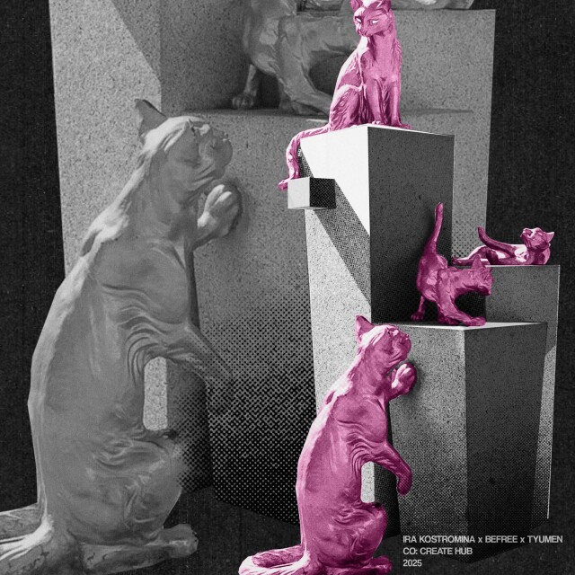 72tmn with Siberian cats - CO:CREATE 3