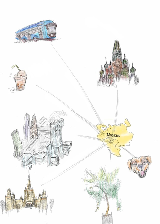 Солнечный денек озарил Москву на моих глазах - CO:CREATE 1