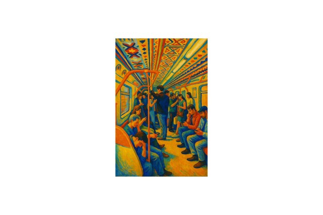 Метро в орнаментах Саряна - CO:CREATE 1