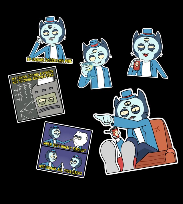 TMM стикеры для телеграма - CO:CREATE