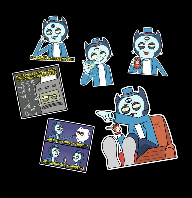 TMM стикеры для телеграма - CO:CREATE 3