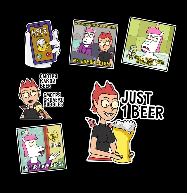 TMM стикеры для телеграма - CO:CREATE 1