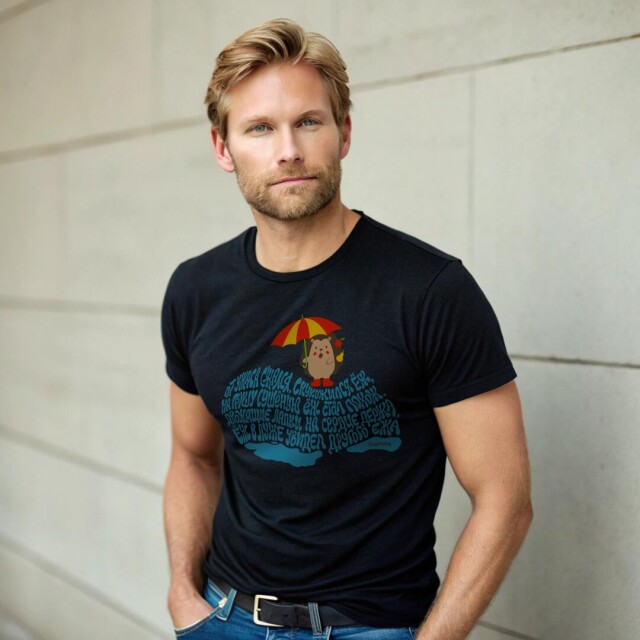 Принт со скороговоркой про скукоженного ежа - CO:CREATE 3