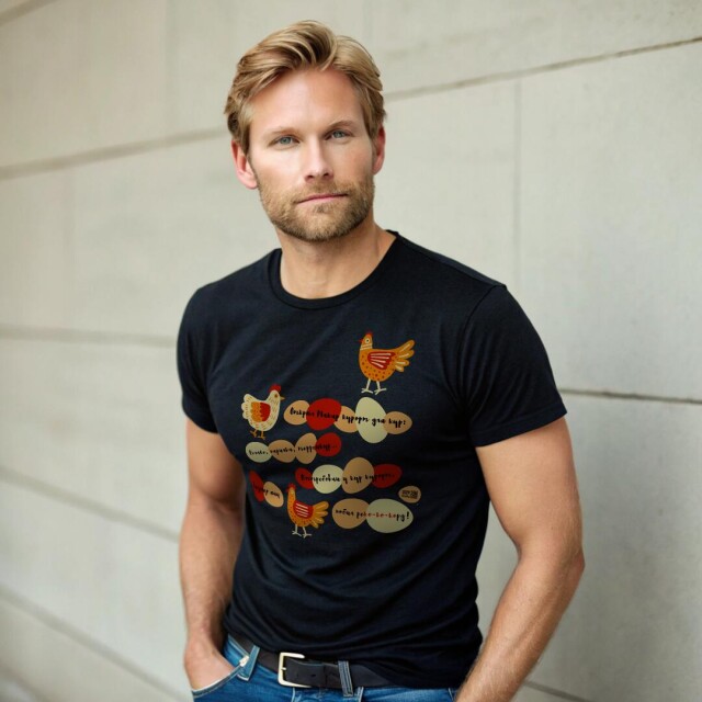 Принт со скороговоркой про курорт для кур - CO:CREATE 3