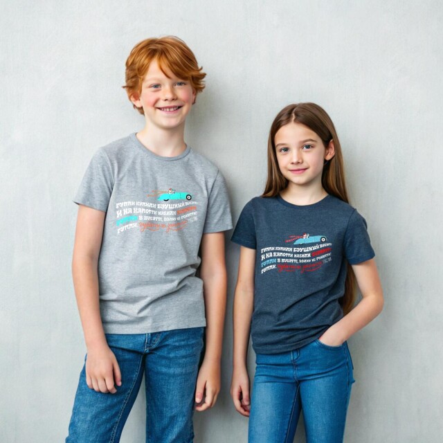 Принт со скороговоркой про гуппи в Bugatti - CO:CREATE 5