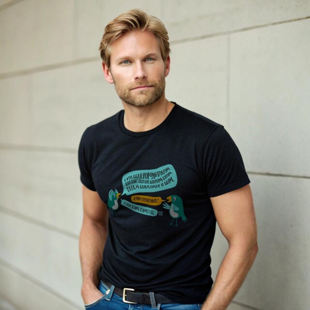 Принт со скороговоркой про бардак в Бодруме - CO:CREATE 3