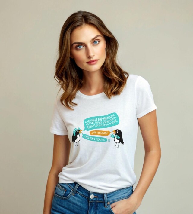 Принт со скороговоркой про бардак в Бодруме - CO:CREATE