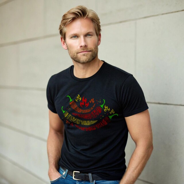 Принт со скороговоркой про чилийцев на чиле - CO:CREATE 6