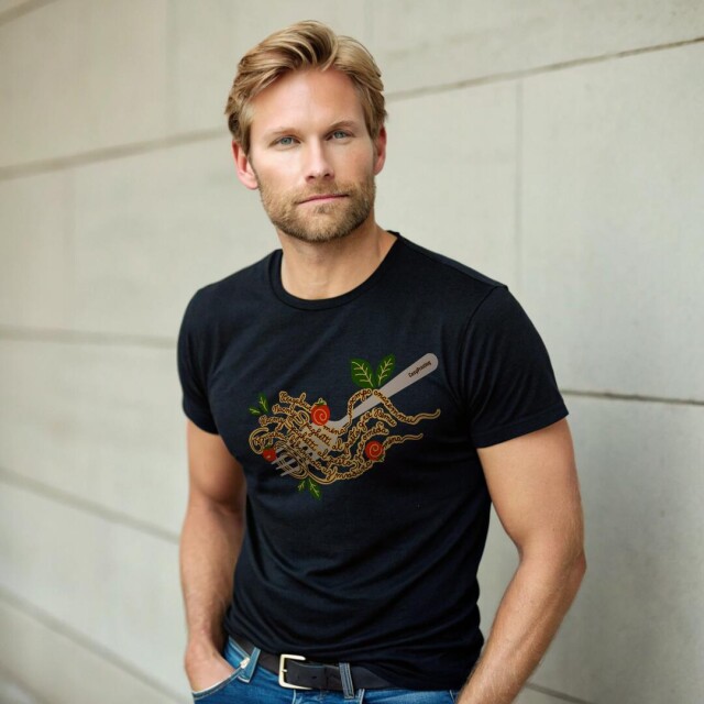 Принт со скороговоркой про Стёпу и спагетти - CO:CREATE 3