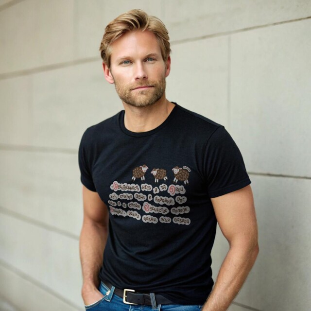 Принт со скороговоркой про пророка-овцаря - CO:CREATE 3