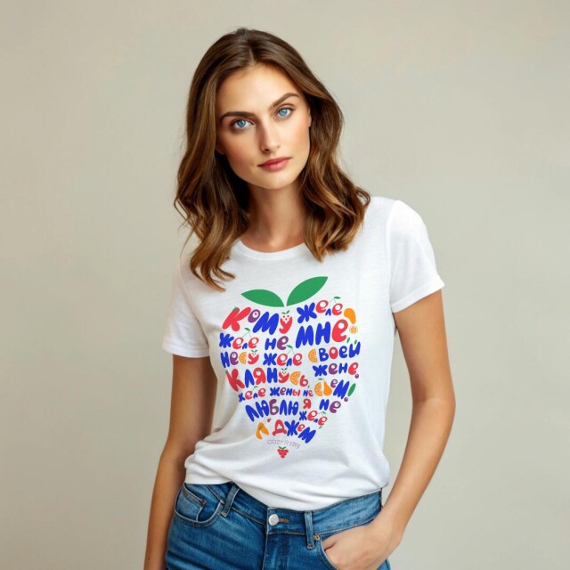 Принт со скороговоркой про желе жены - CO:CREATE 4