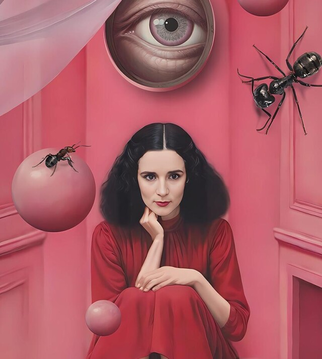 Автопортрет в розовых тонах - CO:CREATE