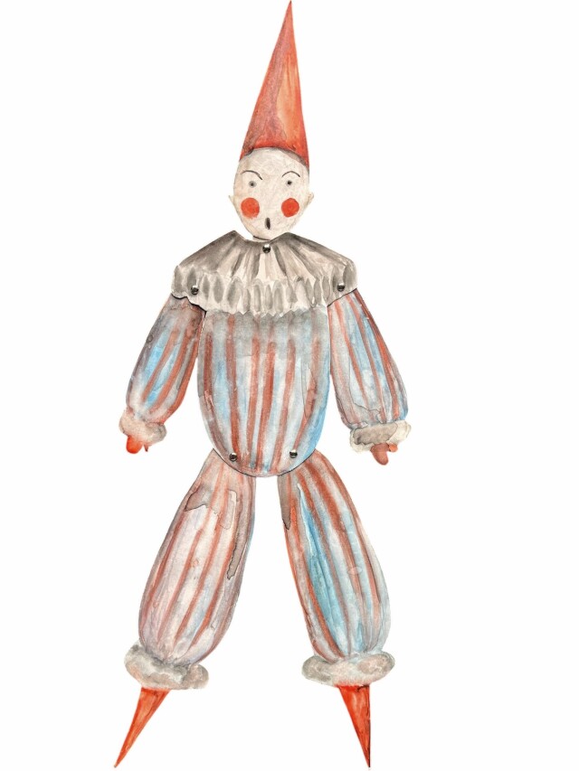 Куколка большой клоун - CO:CREATE