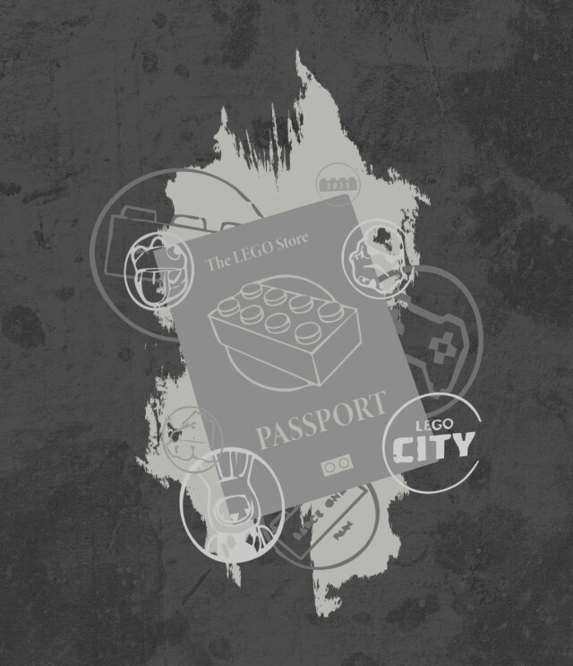LEGO PASSPORT grunge prints - CO:CREATE 2