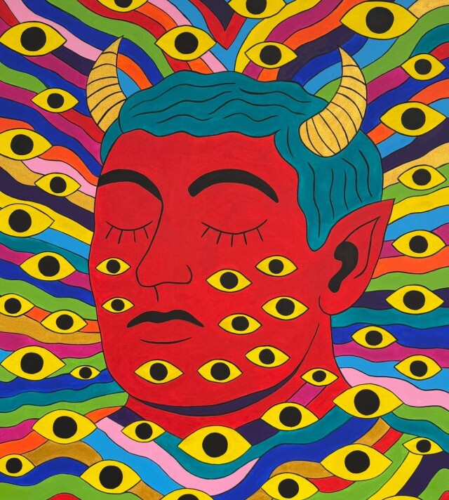 Спящий демон (Картина из Цикла из 11 картин) - CO:CREATE