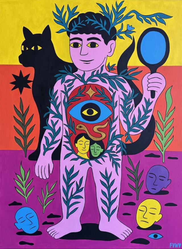 Внутренний сад (Картина из Цикла из 11 картин) - CO:CREATE 1