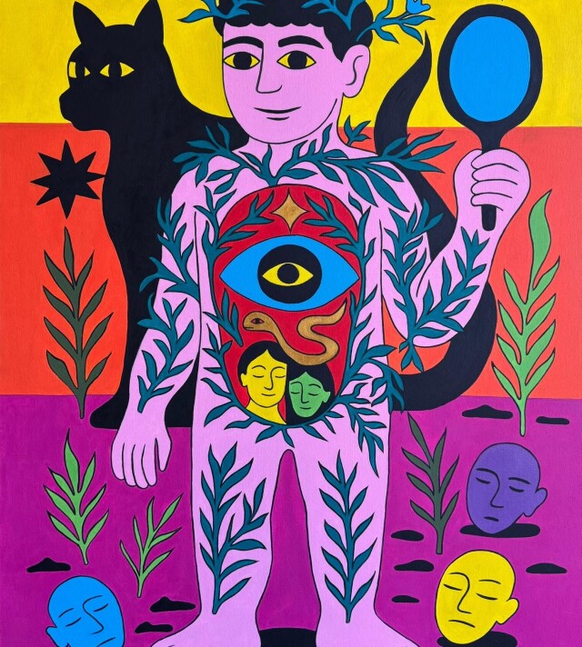 Внутренний сад (Картина из Цикла из 11 картин) - CO:CREATE