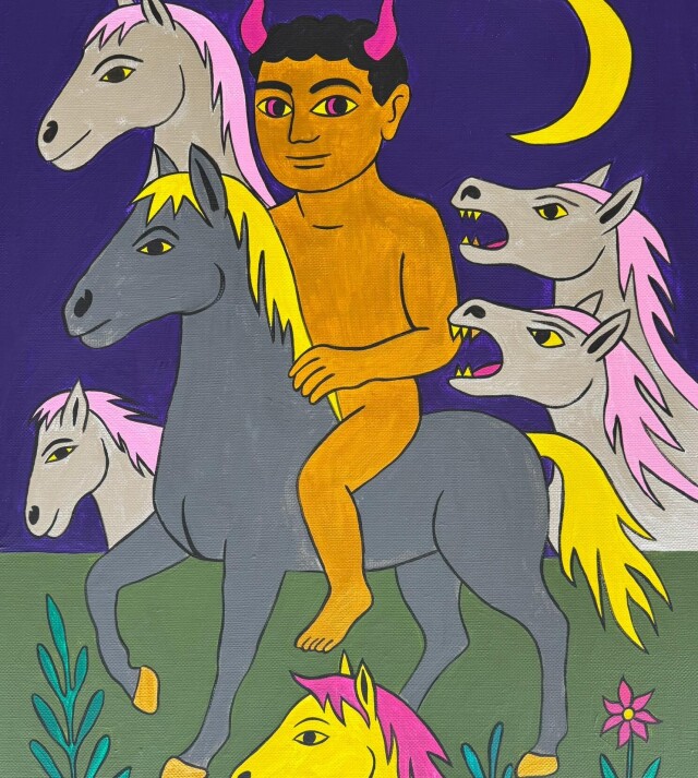 Всадник (Картина из Цикла из 11 картин) - CO:CREATE